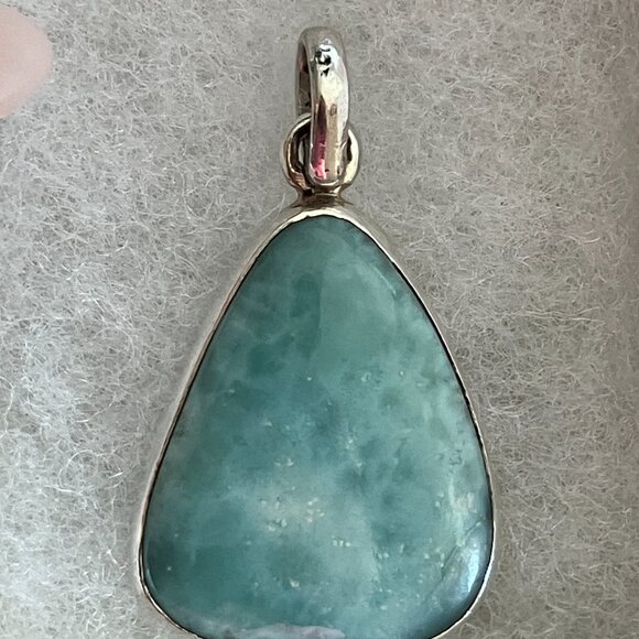 Larimar, 925 Sterling Silver pendant - Picture 9 of 10